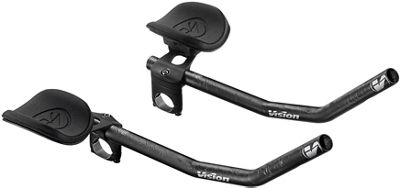 Vision TriMax Carbon TT Clip On Bar Extensions - Carbon Black - J-Bend, Carbon Black
